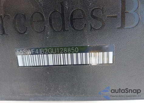 2016 Mercedes-Benz C 300 Luxury/Sport из США, поврежденный, VIN 55SWF4JB2GU128850